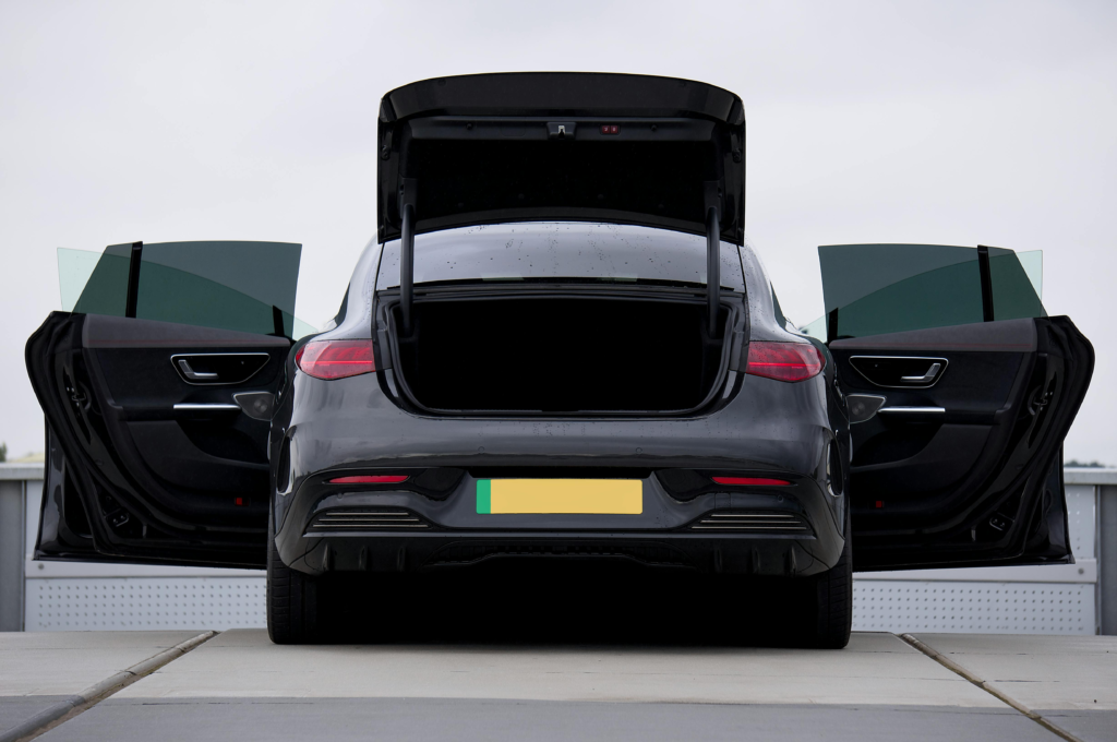 Modern EV car